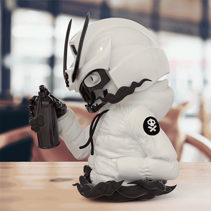 Quiccs x Martian Toys "Ravager" vinyl figure preorder announced